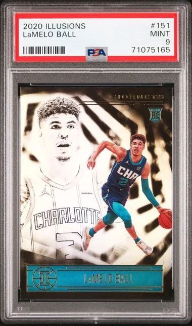 2020-21 Panini Illusions Lamelo Ball #151 card image