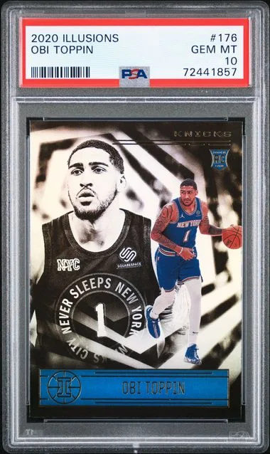 2020-21 Panini Illusions Obi Toppin #176 card image