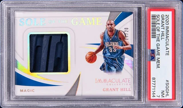 2020-21 Panini Immaculate Collection Grant Hill Sole of the Game #SG-GHL card image