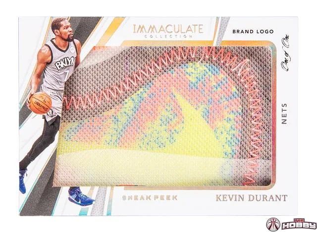 2020-21 Panini Immaculate Collection Kevin Durant Sneak Peak Brand Logo #SP-KDR card image