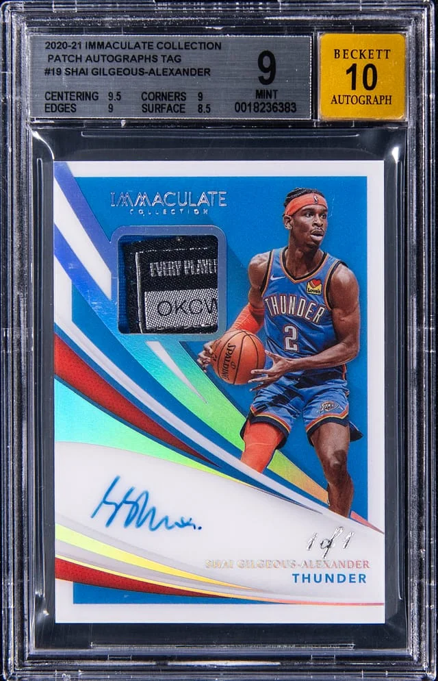 2020-21 Panini Immaculate Collection Patch Autographs Laundry #no-number card image