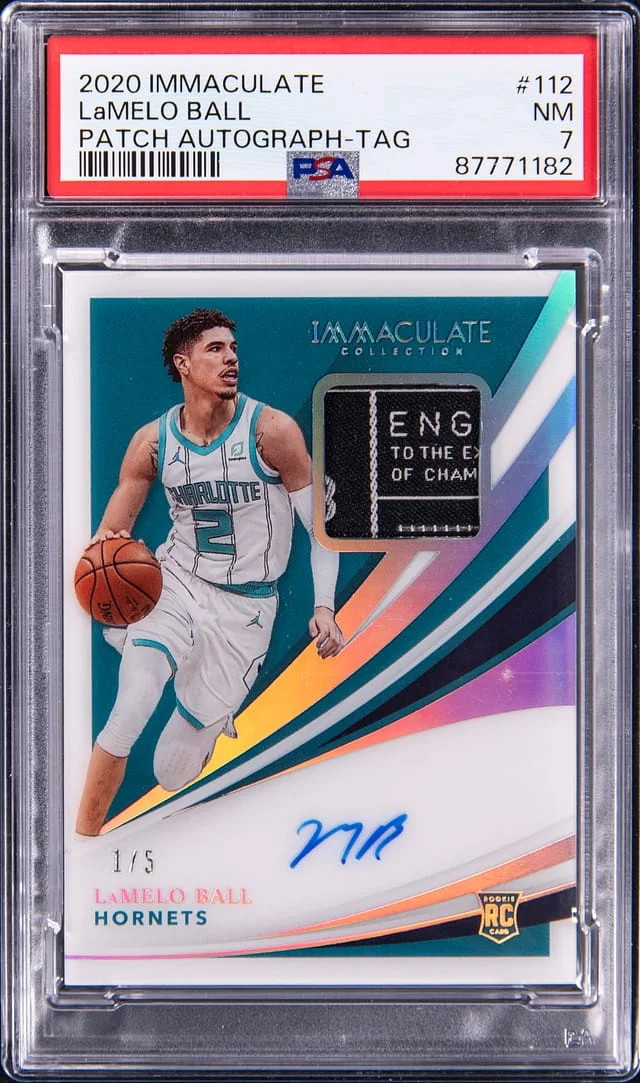 2020-21 Panini Immaculate Collection Patch #no-number card image