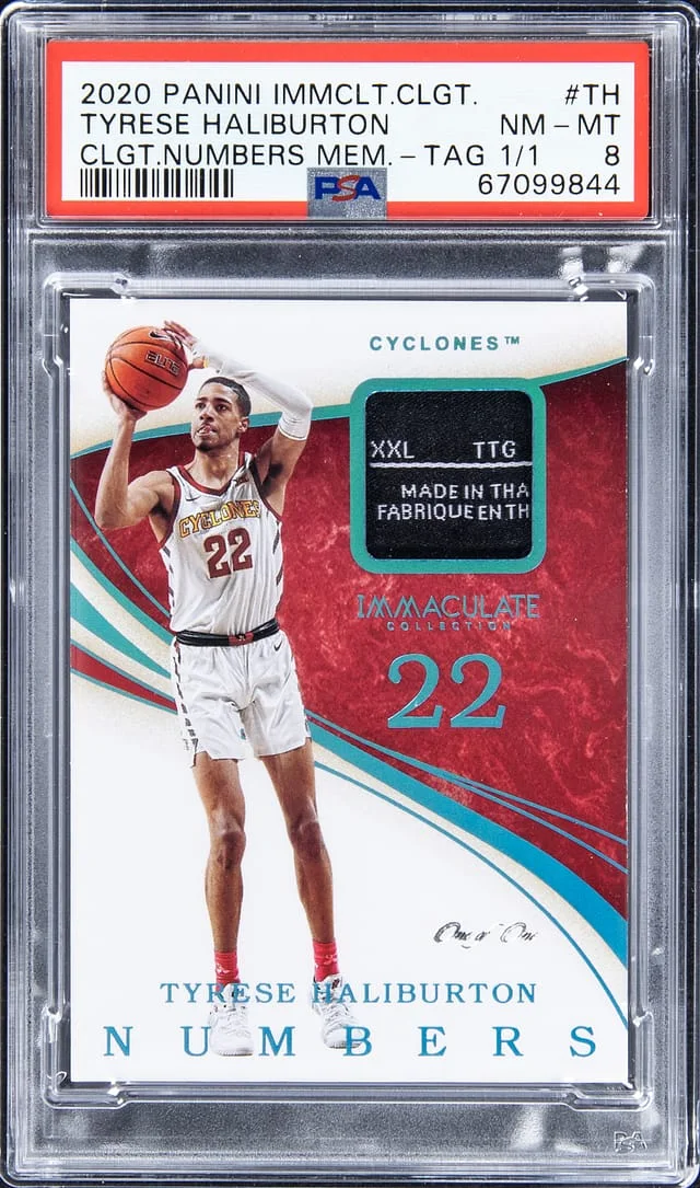 2020-21 Panini Immaculate Collegiate Numbers #no-number card image