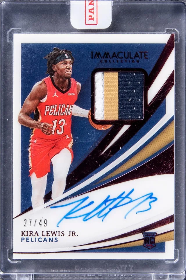 2020-21 Panini Immaculate Kira Lewis Jr #113 card image