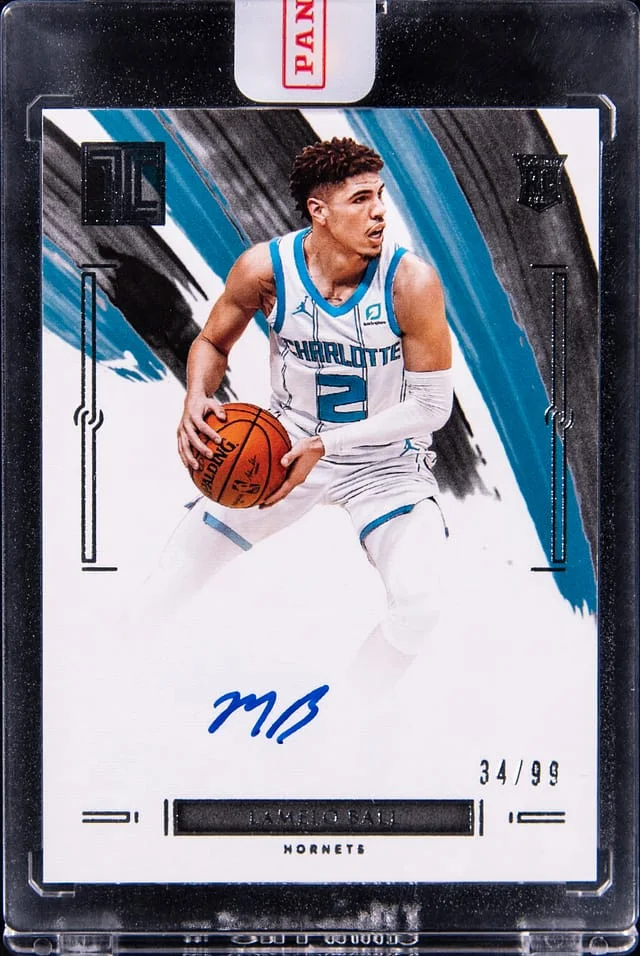 2020-21 Panini Impeccable LaMelo Ball Autograph #38 card image