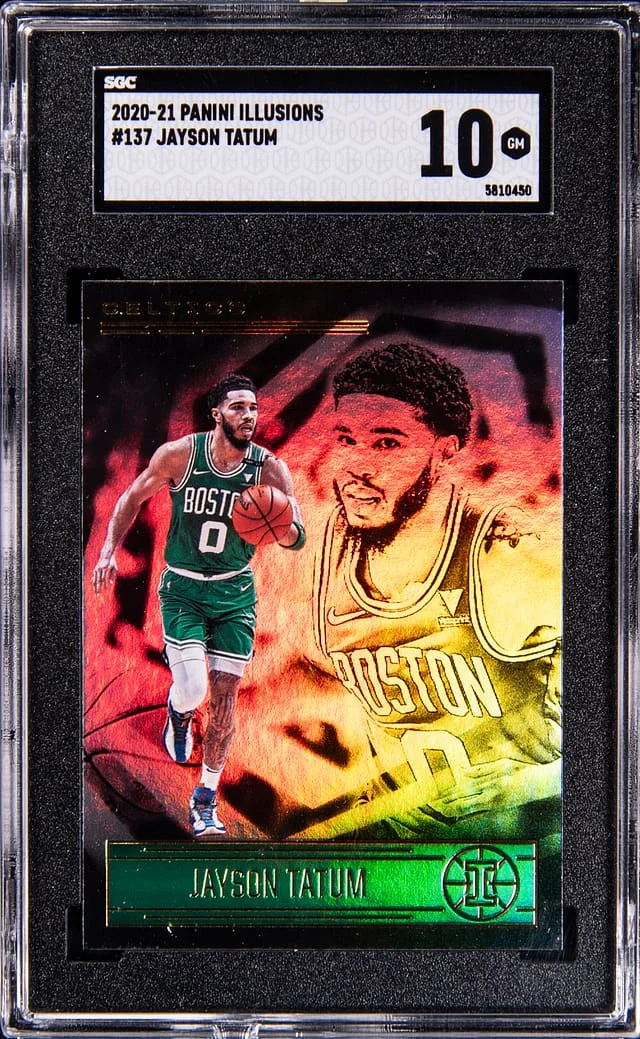 2020-21 Panini Jayson Tatum Illusion #137 card image