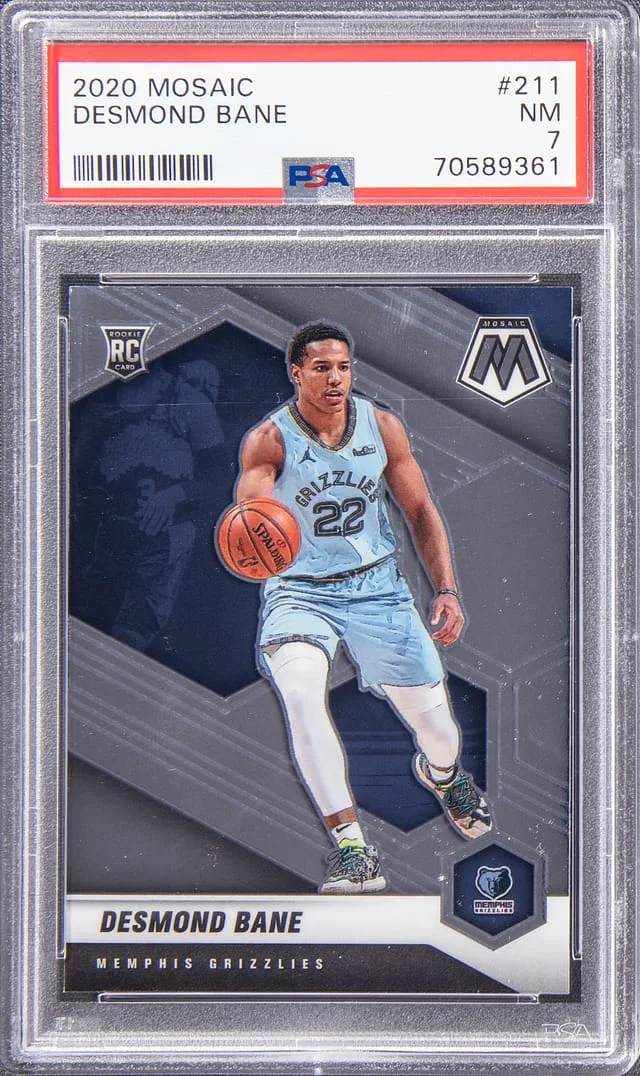 2020-21 Panini Mosaic Desmond Bane #211 card image