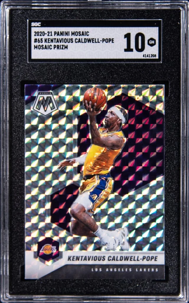 2020-21 Panini Mosaic Kentavious Caldwell-Pope Prizm #65 card image