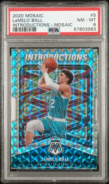 2020-21 Panini Mosaic LaMelo Ball Introductions Mosaic #5 card image