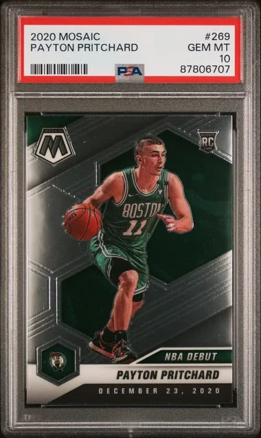 2020-21 Panini Mosaic Payton Pritchard #269 card image