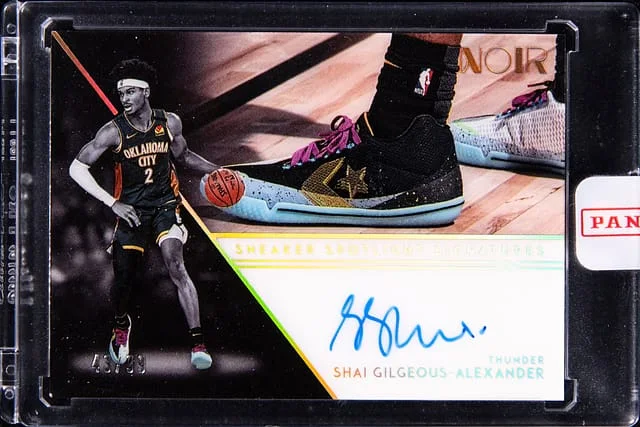 2020-21 Panini Noir Sneaker Spotlight Signatures #SSP #no-number card image