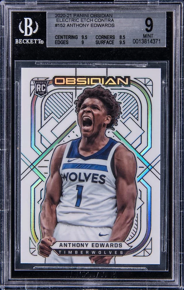 2020-21 Panini Obsidian Anthony Edwards #152 card image
