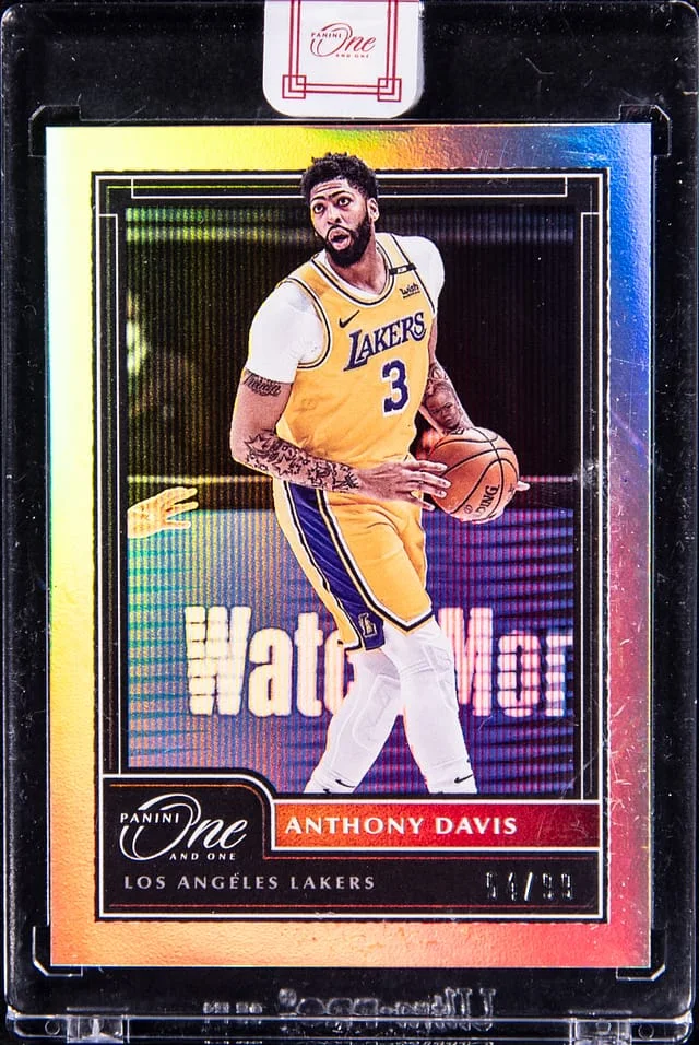 2020-21 Panini One and One Anthony Davis - Panini Encased #76 card image