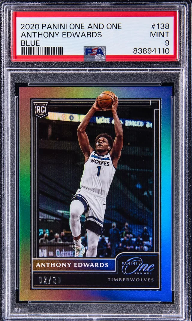 2020-21 Panini One and One Anthony Edwards #138 card image