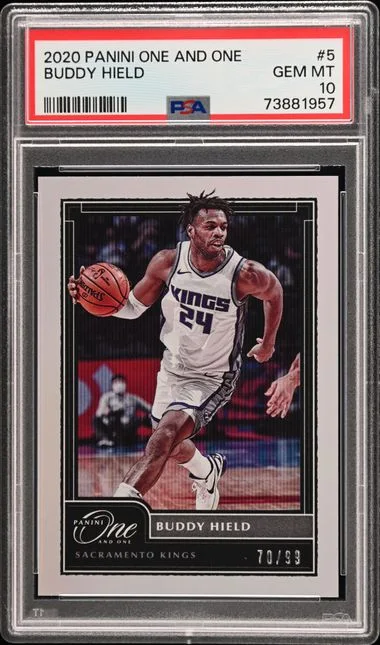 2020-21 Panini One and One Buddy Hield #5 card image