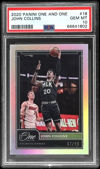 2020-21 Panini One and One John Collins #18 card image