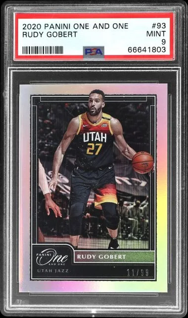 2020-21 Panini One and One Rudy Gobert #93 card image