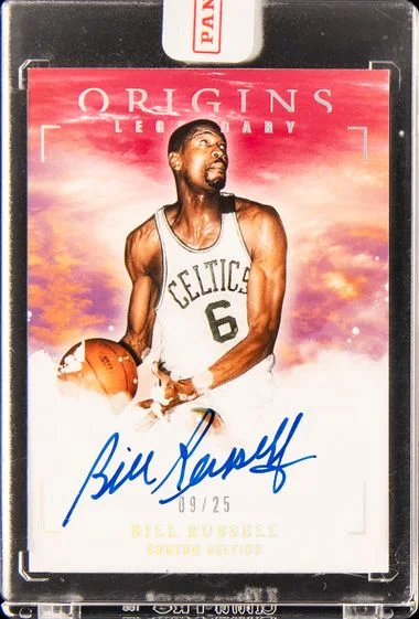 2020-21 Panini Origins Basketball Bill Russell #LA-BRS card image