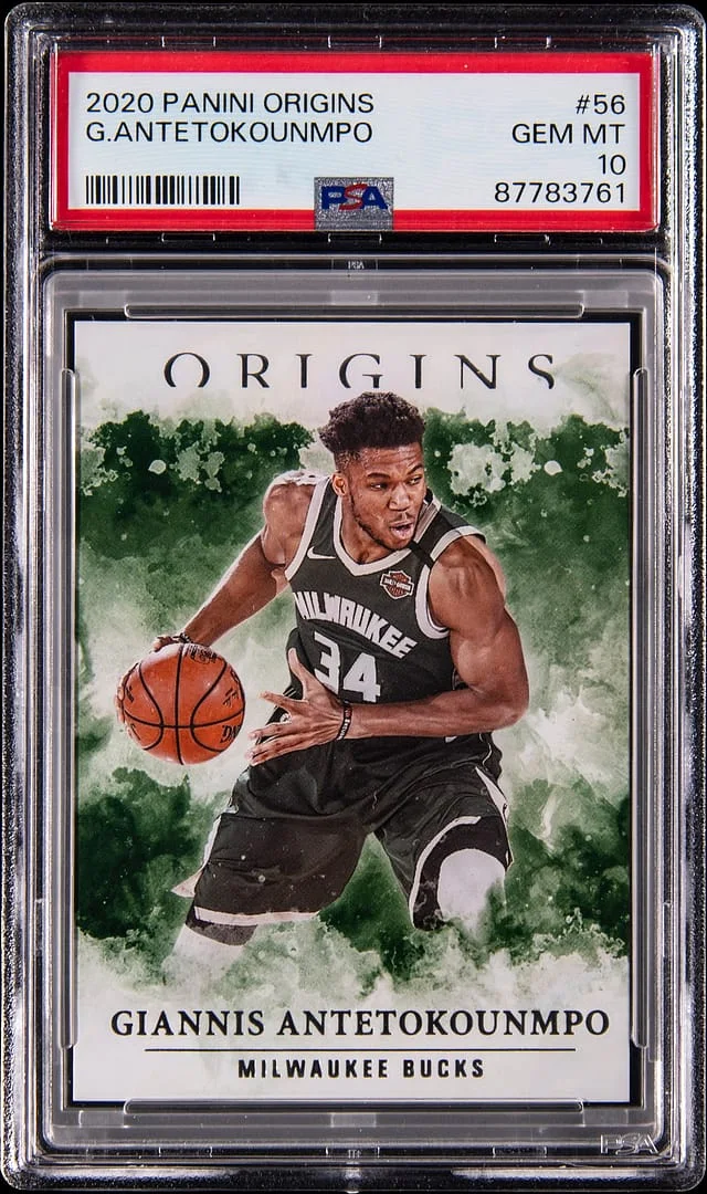2020-21 Panini Origins Giannis Antetokounmpo #56 card image