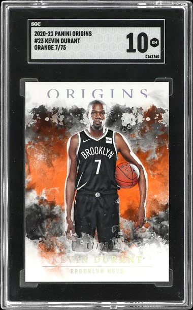 2020-21 Panini Origins Kevin Durant Orange #23 card image