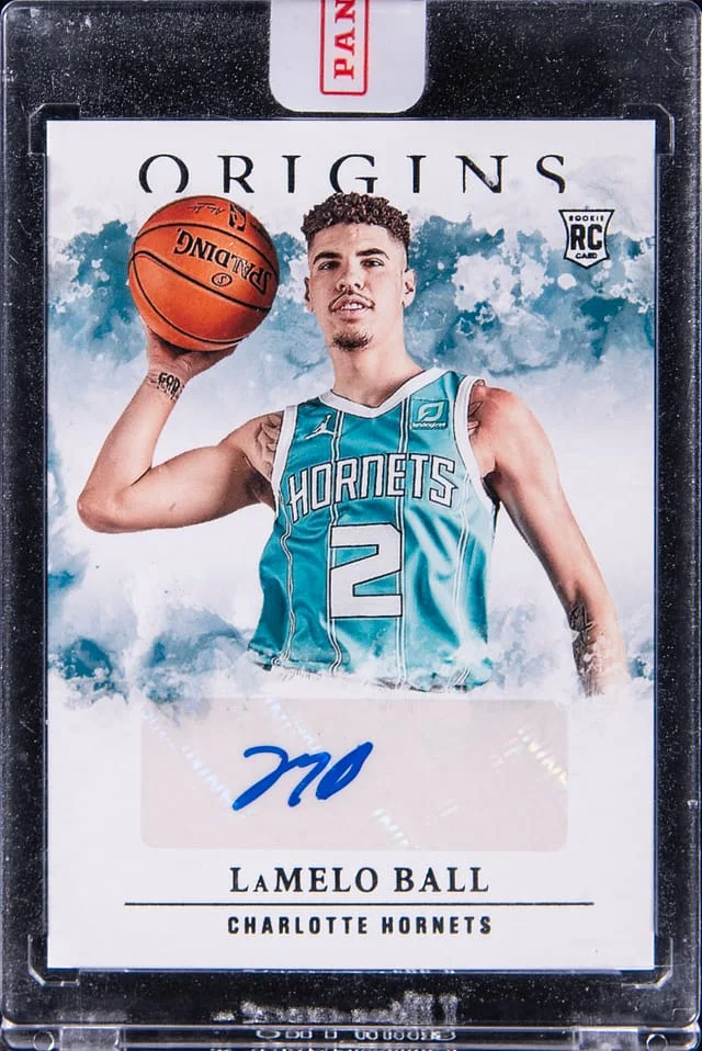 2020-21 Panini Origins LaMelo Ball Autograph #RA-BAL card image