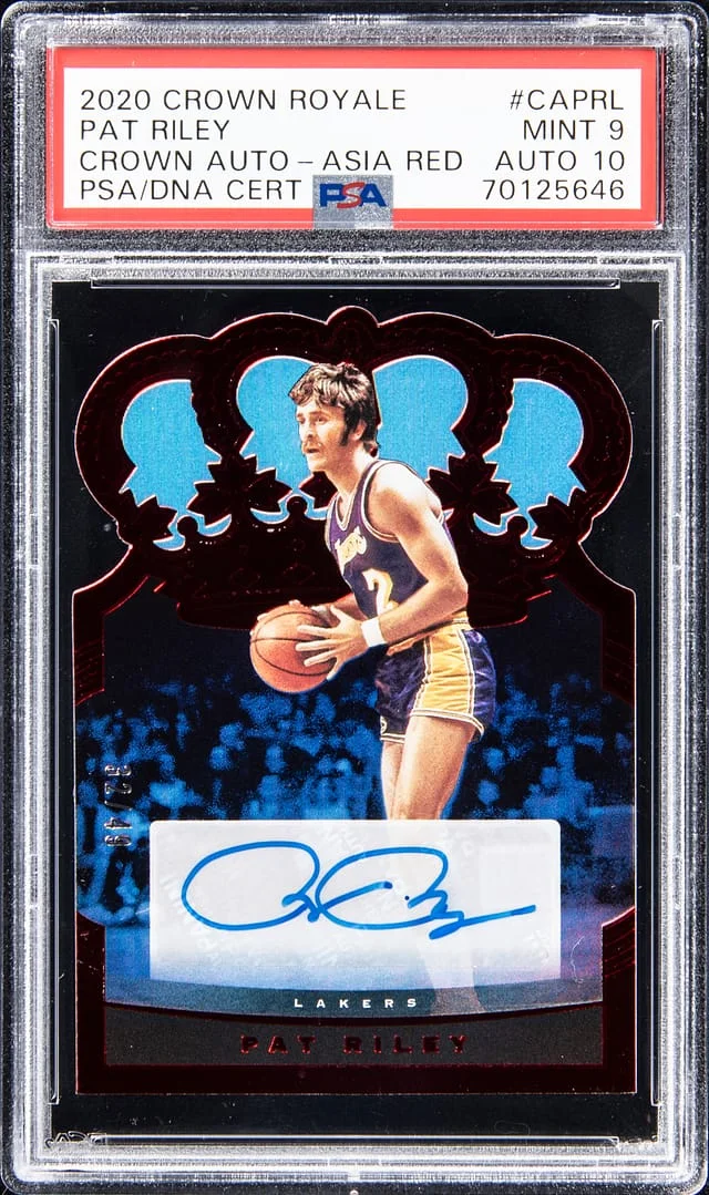 2020-21 Panini Pat Riley Crowne Royal Crown Autograph - Asia Red #CAPRL card image