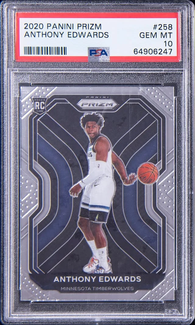 2020-21 Panini Prizm Anthony Edwards #238 card image