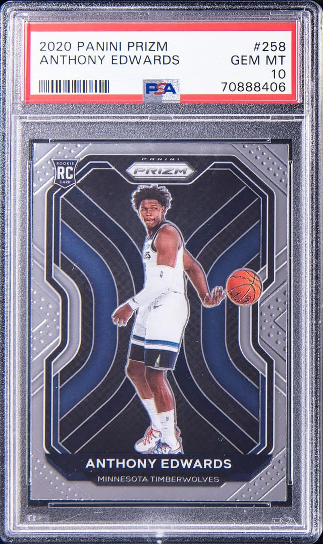 2020-21 Panini Prizm Anthony Edwards #253 card image