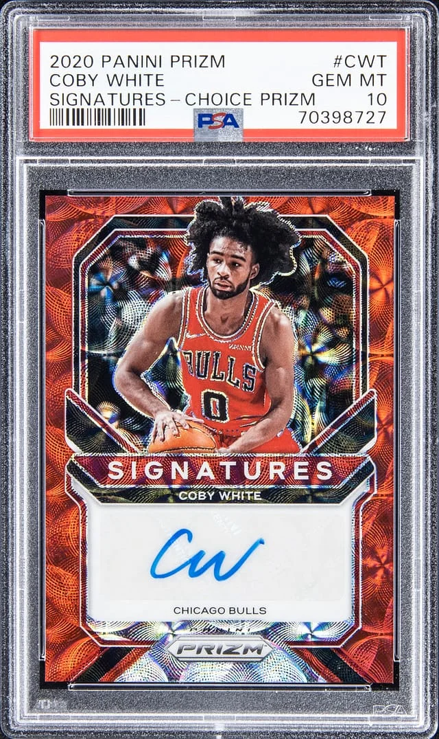 2020-21 Panini Prizm Coby Signatures Choice #CWT card image