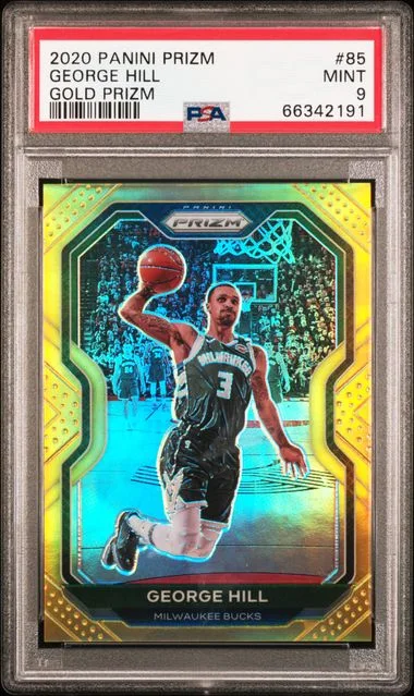 2020-21 Panini Prizm George Hill Gold Prizm #85 card image
