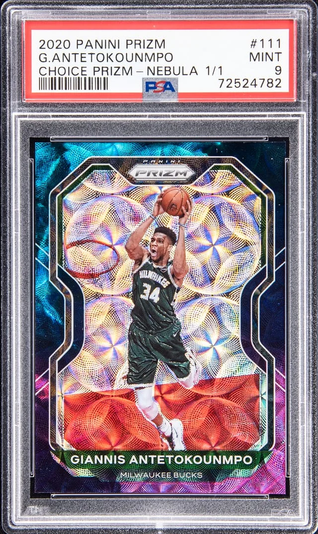 2020-21 Panini Prizm Giannis Antetokounmpo Silver #111 card image
