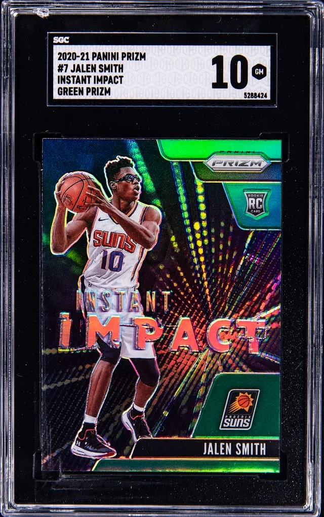 2020-21 Panini Prizm Jalen Smith Instant Impact #7 card image