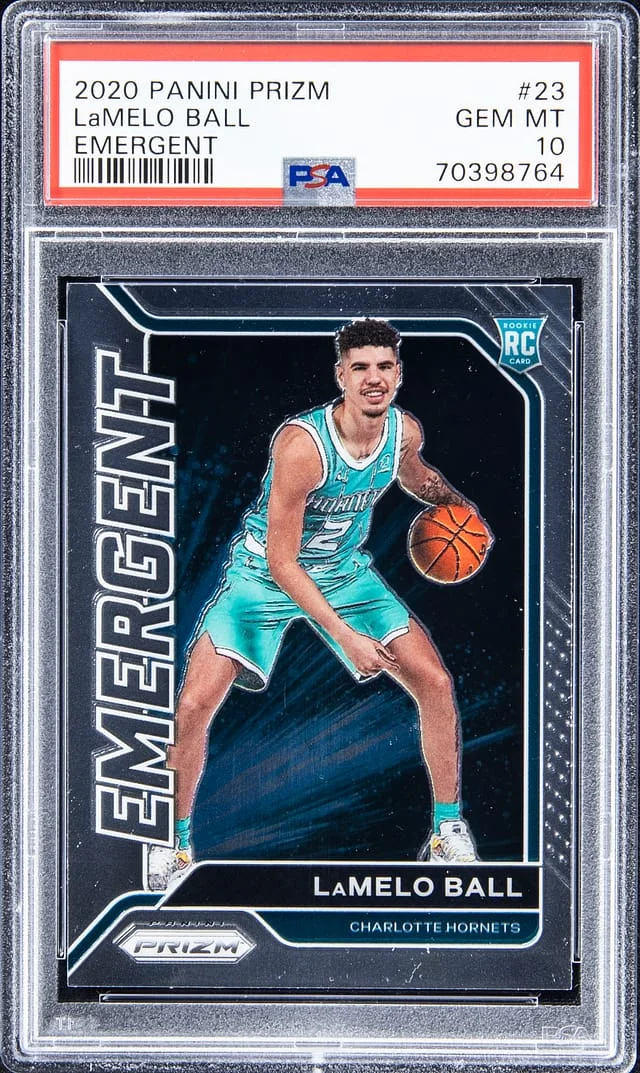 2020-21 Panini Prizm LaMelo Ball Emergent #23 card image