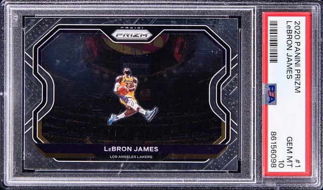 2020-21 Panini Prizm LeBron James #1 card image