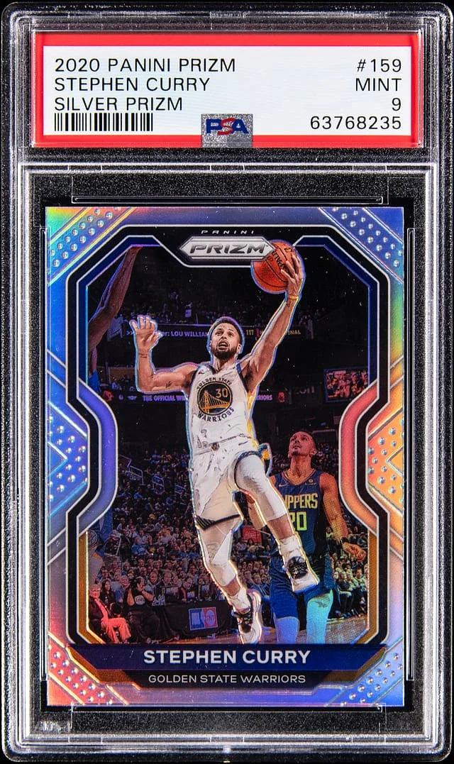2020-21 Panini Prizm Stephen Curry Silver Prizm #159 card image