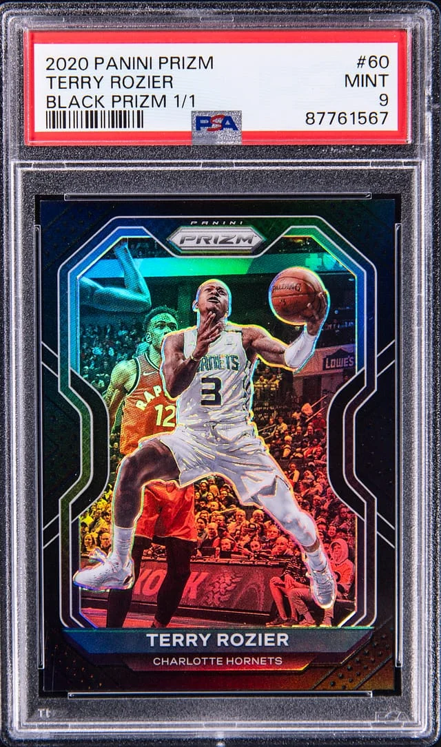 2020-21 Panini Prizm Terry Rozier Black #60 card image