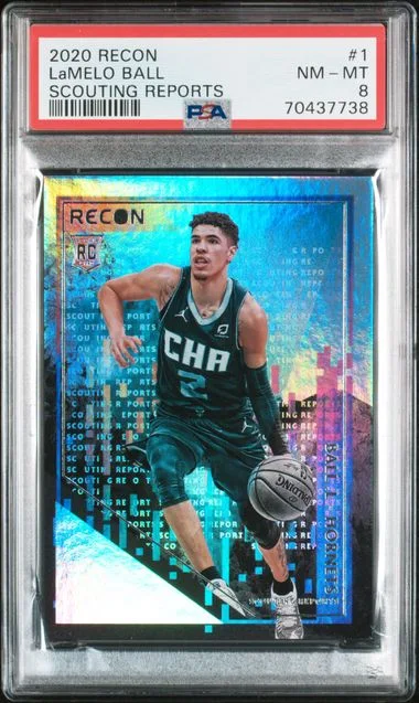 2020-21 Panini Recon LaMelo Ball Recon Gold #1 card image