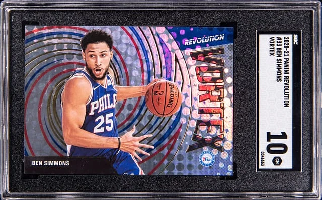 2020-21 Panini Revolution Ben Simmons Vortex #33 card image