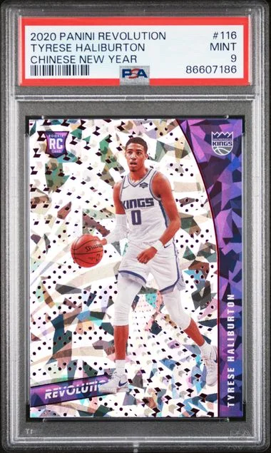 2020-21 Panini Revolution Chinese New Year Tyrese Haliburton #116 card image