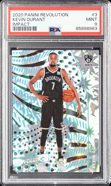 2020-21 Panini Revolution Kevin Durant Impact #3 card image