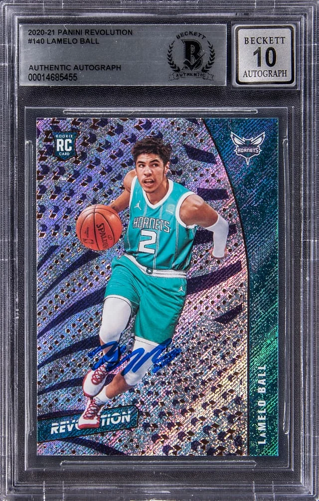 2020-21 Panini Revolution LaMelo Ball #140 card image