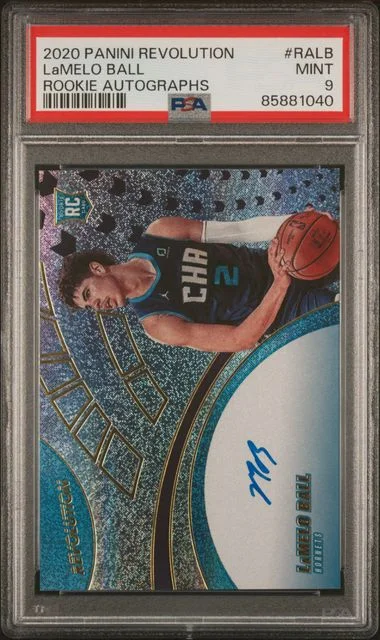 2020-21 Panini Revolution LaMelo Ball Autograph #RA-LB card image
