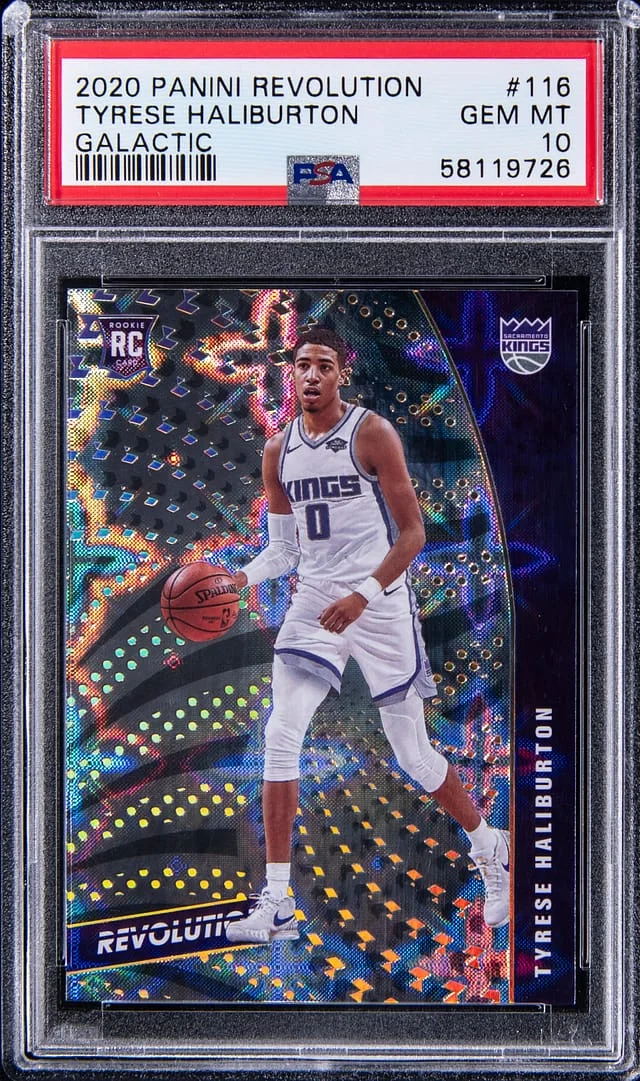 2020-21 Panini Revolution Tyrese Haliburton Galactic #116 card image
