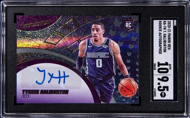 2020-21 Panini Revolution Tyrese Haliburton Autograph #RA-TH card image