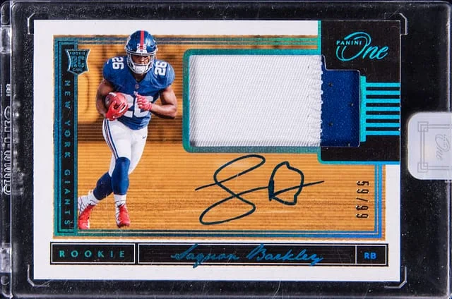 2020-21 Panini Saquon Barkley One #5 card image