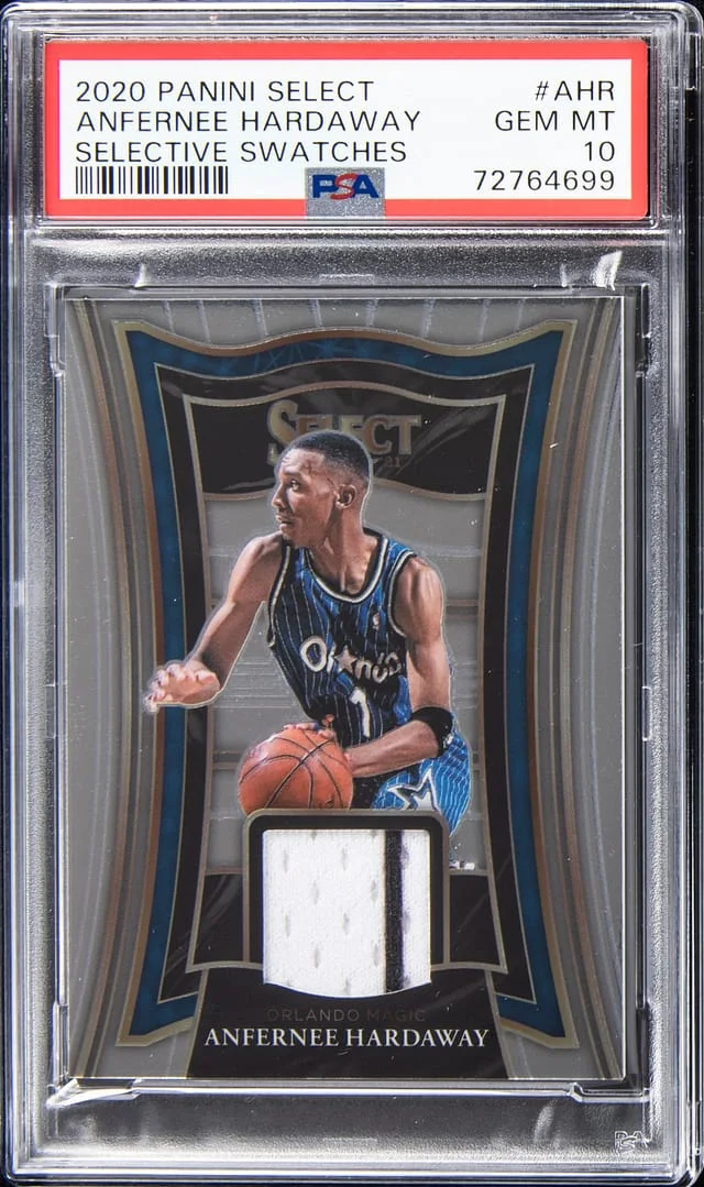2020-21 Panini Select Anfernee Hardaway Selective Swatches #AHR card image