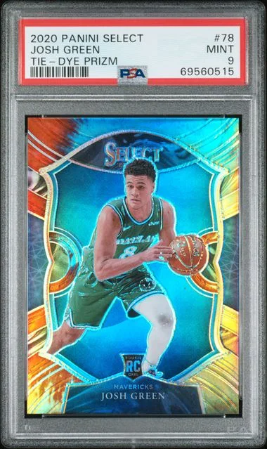 2020-21 Panini Select Josh Tie-Dye Prizm #78 card image