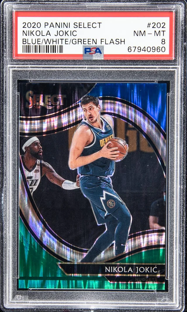 2020-21 Panini Select Nikola Jokic Elephant Prizm #202 card image