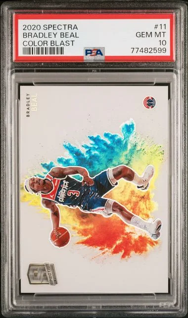 2020-21 Panini Spectra Bradley Beal Color Blast #11 card image