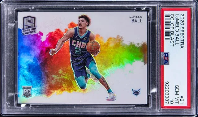 2020-21 Panini Spectra LaMelo Ball Color Blast #21 card image